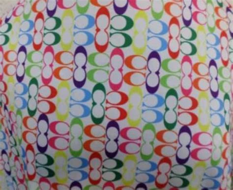 coach inspired fabric by the yard